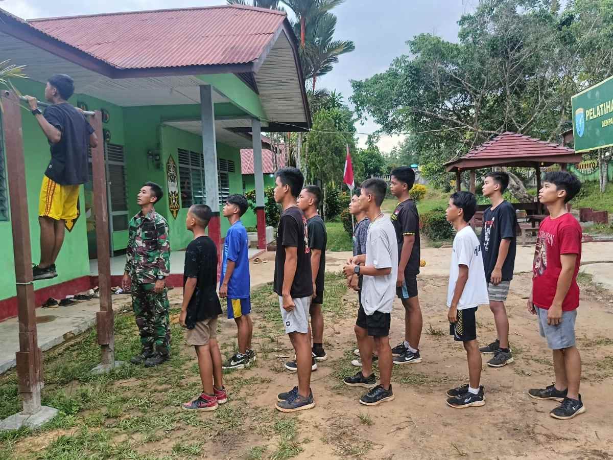 Ini Caranya Satgas Yonzipur 5/ABW Cetak Generasi Muda Unggul.