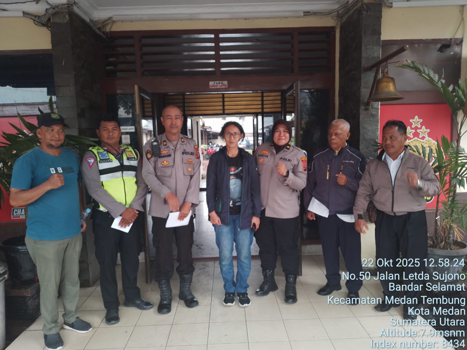 Salut ....Polsek Medan Timur Bantu Pulangkan Korban Tipu ke Asalnya Jakarta